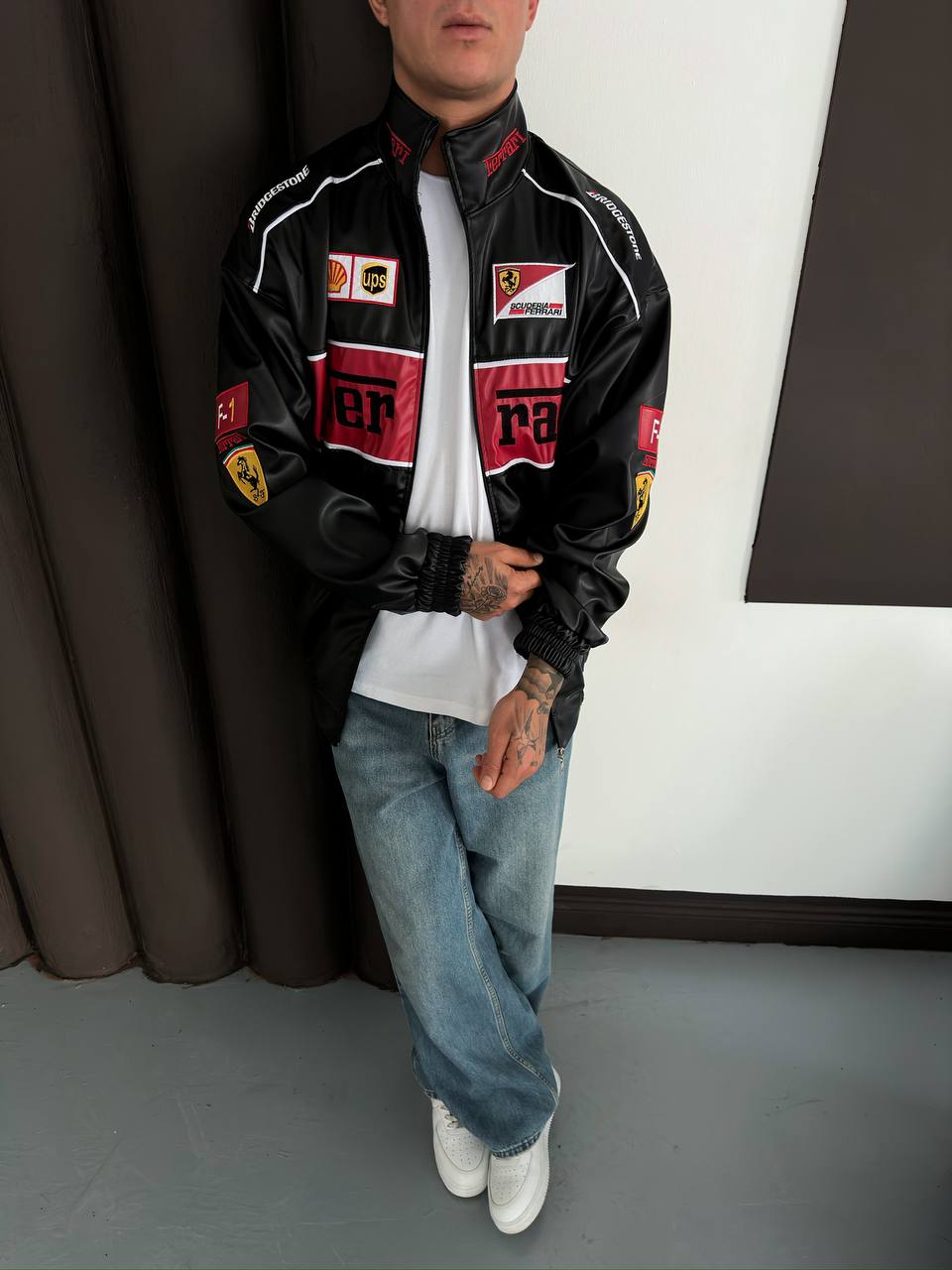 Ferrari Dəri Jaket