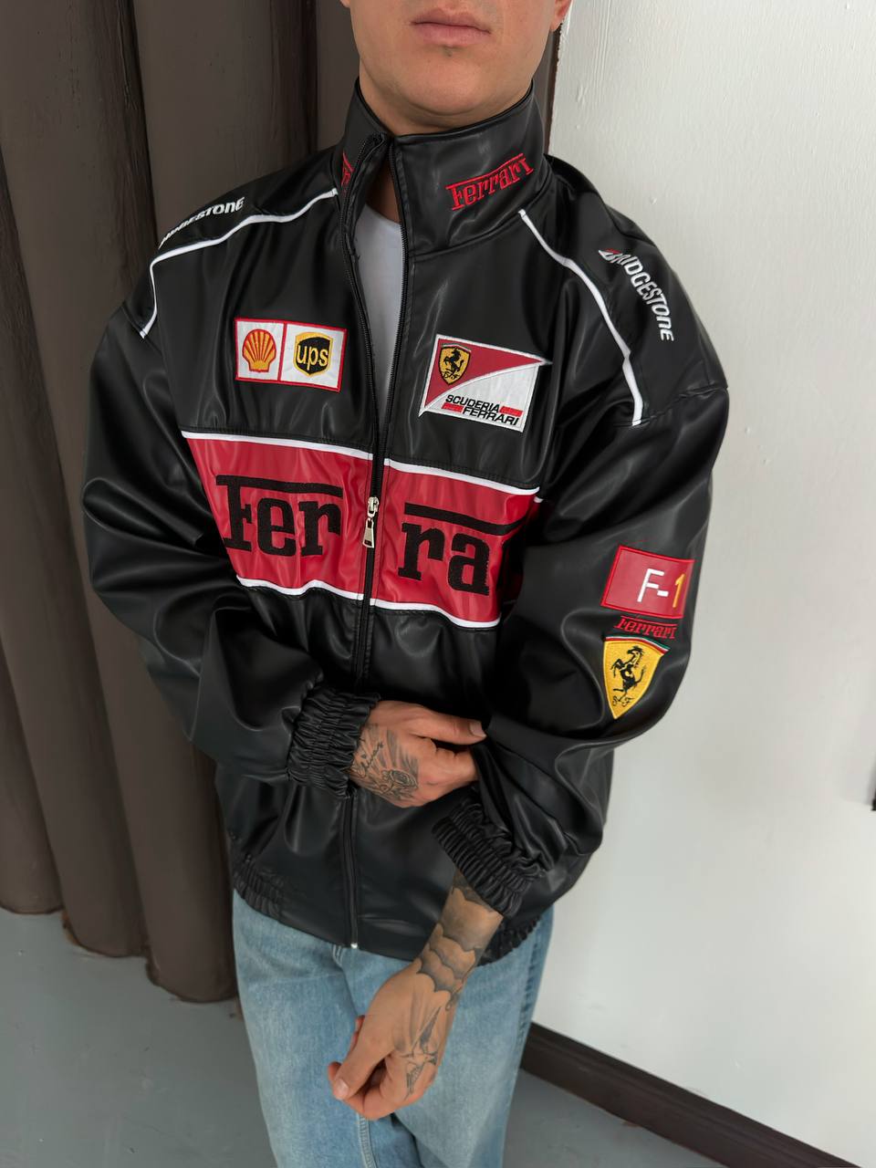Ferrari Dəri Jaket
