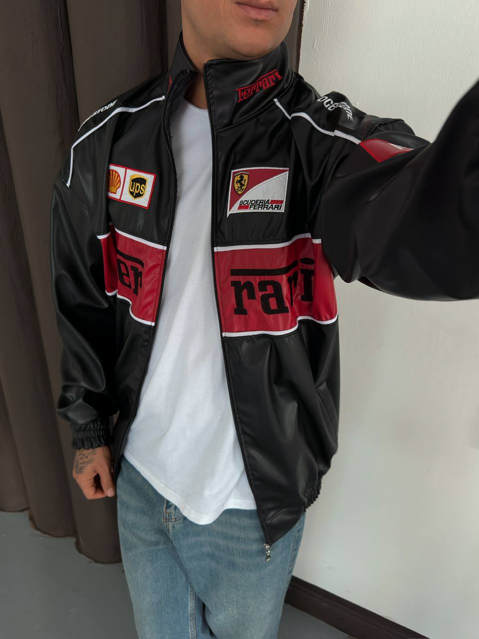 Ferrari Dəri Jaket